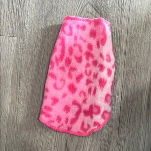 Pink Leopard Print Women's Skirt